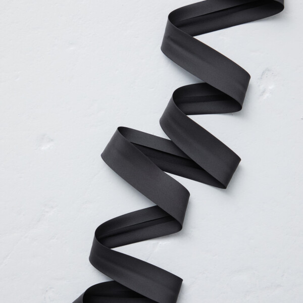 THELMA BIAS TAPE 25mm CALM GREY