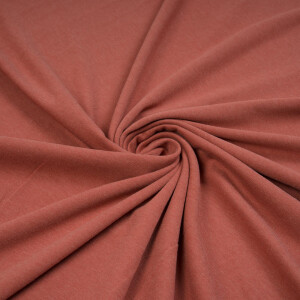 BAMBOO COTTON JERSEY CHIMNEY RED