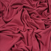 BAMBOO COTTON JERSEY CERISE