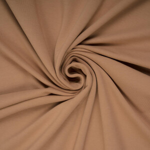 ORGANIC FRENCH TERRY BASIC CARAMEL