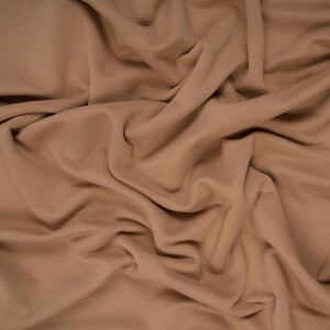 ORGANIC FRENCH TERRY BASIC CARAMEL