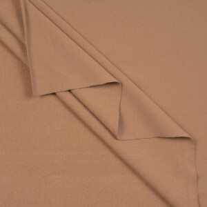 ORGANIC FRENCH TERRY BASIC CARAMEL