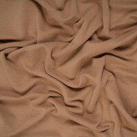 ORGANIC FRENCH TERRY BASIC CARAMEL