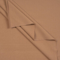 ORGANIC FRENCH TERRY BASIC CARAMEL