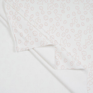 FRENCH TERRY BRUSHED BIRDS OFFWHITE