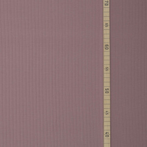 WIDE RIB JERSEY FADED MAUVE