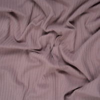 WIDE RIB JERSEY FADED MAUVE