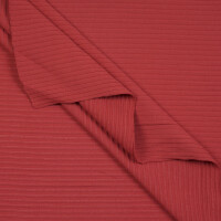 WIDE RIB JERSEY TOMATO