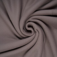 ORGANIC COTTON FLEECE DUSTY BROWN