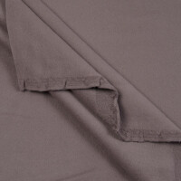 ORGANIC COTTON FLEECE DUSTY BROWN