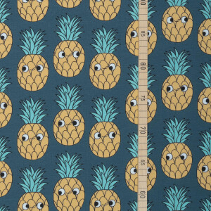 ORGANIC FRENCH TERRY PINEAPPLES
