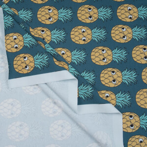 ORGANIC FRENCH TERRY PINEAPPLES