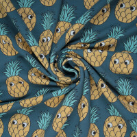 ORGANIC FRENCH TERRY PINEAPPLES