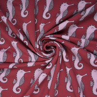 ORGANIC FRENCH TERRY SEAHORSES