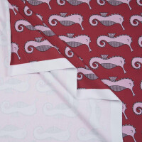 ORGANIC FRENCH TERRY SEAHORSES