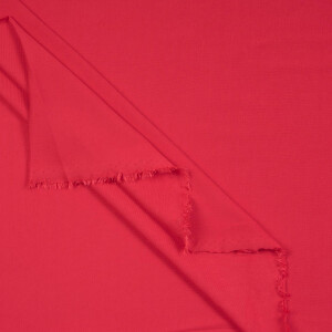 BAMBOO FINE RIB JERSEY RED