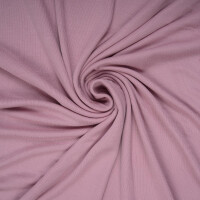 BAMBOO FINE RIB JERSEY ROSE