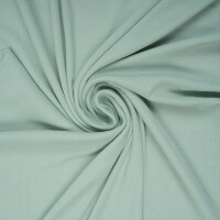 BAMBOO FINE RIB JERSEY MINT