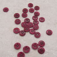 COROZO FRAME BUTTON 11 mm CHERRY