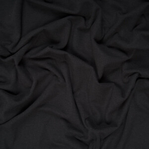 BAMBOO COTTON JERSEY BLACK