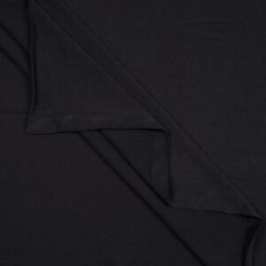 BAMBOO COTTON JERSEY BLACK