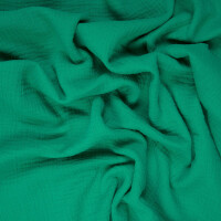 ORGANIC DOUBLE GAUZE BASIC BRIGHT GREEN