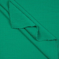 ORGANIC DOUBLE GAUZE BASIC BRIGHT GREEN
