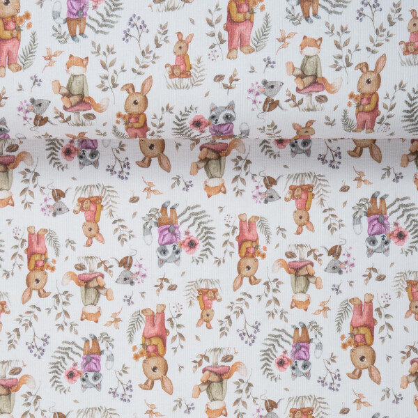 gerippter Ripp Jersey Rippjersey