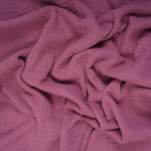 DOUBLE GAUZE LINEN OPTIC SOLID PINK