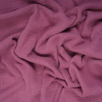 DOUBLE GAUZE LINEN OPTIC SOLID PINK