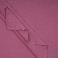 DOUBLE GAUZE LINEN OPTIC SOLID PINK
