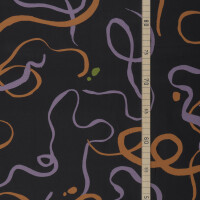 VISCOSE MISTY BLACK