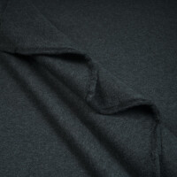 ORGANIC COTTON FLEECE ANTHRACITE MELANGE