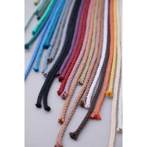 Kordel Kordeln kaufen Meterware Flachkordel Baumwollkordel