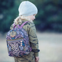 CANVAS GABARDINE TWILL FLORARIUM LICORICE GRAY