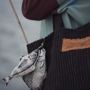 CORDUROY WIDE RIB LICORICE GRAY