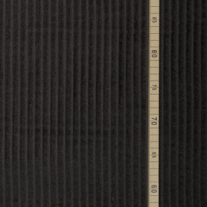 CORDUROY WIDE RIB LICORICE GRAY