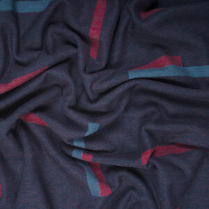 ORGANIC JACQUARD PIXIE INDIGO NIGHT