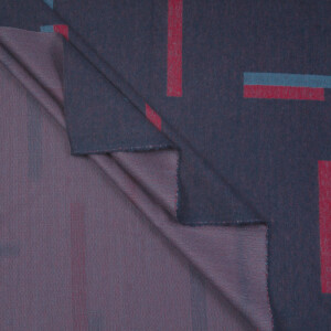 ORGANIC JACQUARD PIXUE INDIGO NIGHT
