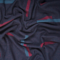 ORGANIC JACQUARD PIXUE INDIGO NIGHT