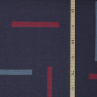 ORGANIC JACQUARD PIXUE INDIGO NIGHT