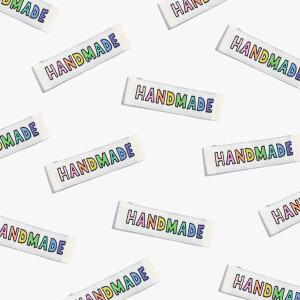 WOVEN LABEL HANDMADE KATM (6 pcs)
