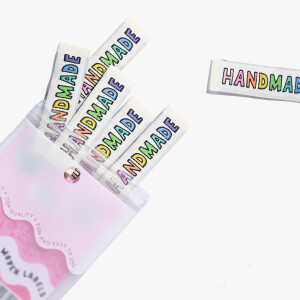 WOVEN LABEL HANDMADE KATM (6 pcs)