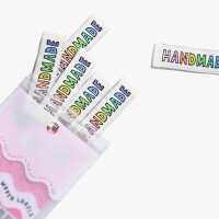 WOVEN LABEL HANDMADE KATM (6 pcs)