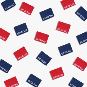 WOVEN LABEL NOT FOR SALE KATM (6 pcs)