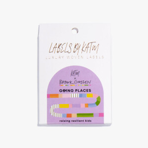 WOVEN LABEL GOING PLACES KATM (MEGA PACK 18 pcs)