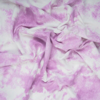 FRENCH TERRY SPRING TIE DYE VIOLET