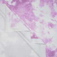 FRENCH TERRY SPRING TIE DYE VIOLET
