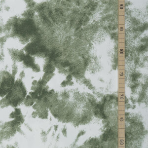 FRENCH TERRY SPRING TIE DYE OLIVE
