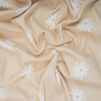 ORGANIC RIB JERSEY LA BELLE APRICOT